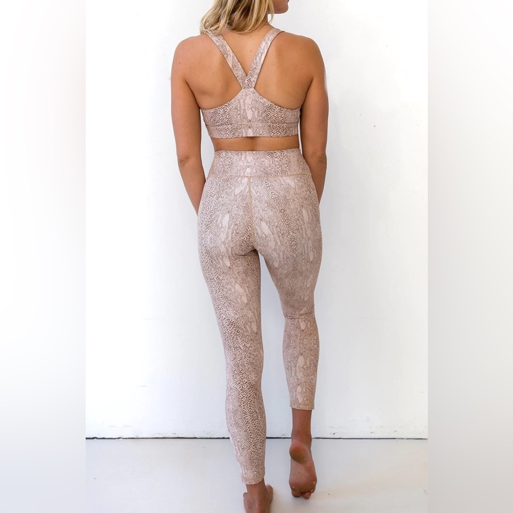 KAVALA COLLECTIVE Snakeskin Legging in size Small
